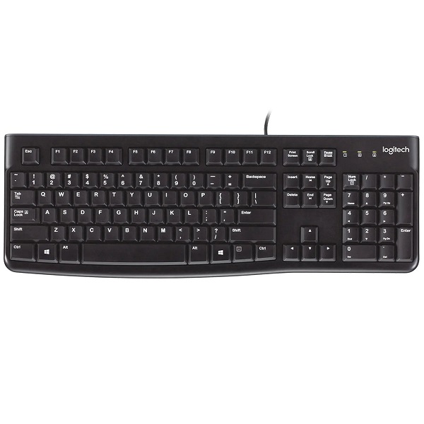 Logitech K120 USB Full Size Keyboard | Premium Quality thumbnail 2